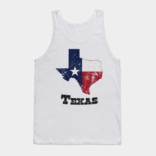 Vintage Texas State Flag Tank Top